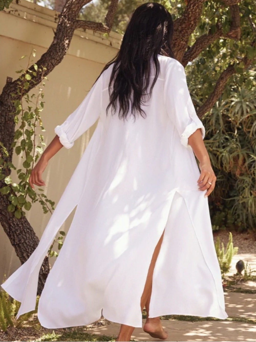 Summersalt Effortless Long Shirtdress Beach Swim Coverup size Small - Picture 11 of 11